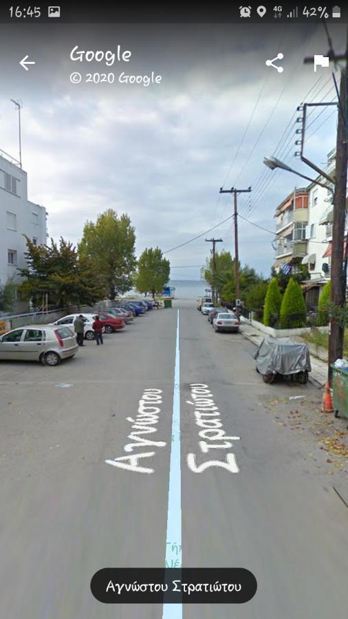 Studio In Thessaloniki Near Airport And Exit For Chalkidiki Apartment Ngoại thất bức ảnh